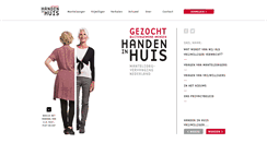 Desktop Screenshot of handeninhuis.nl